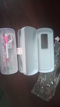 Product Review of Pensil Case Kaleng Rantang 3 Susun Ada ISI / Kotak Pensil Sleting / Tempat Pensil Kaleng White Board Karakter Kuromi Lucu Stationery from v**a 2