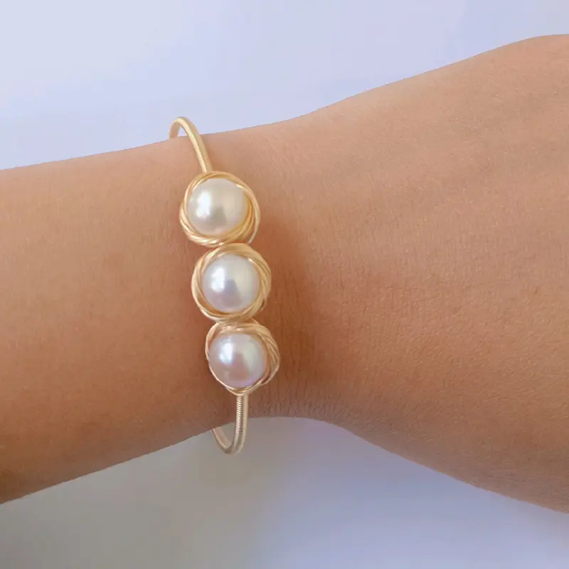 GELANG MUTIARA TAWAR ULIR ASLI CANTIK TERLARIS 2