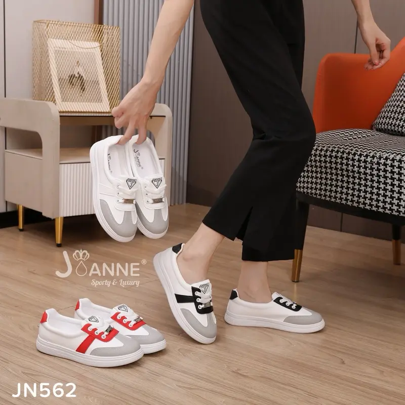 JOANNE Casual Korean Style Sneakers Shoes Sepatu Wanita #JN562 2