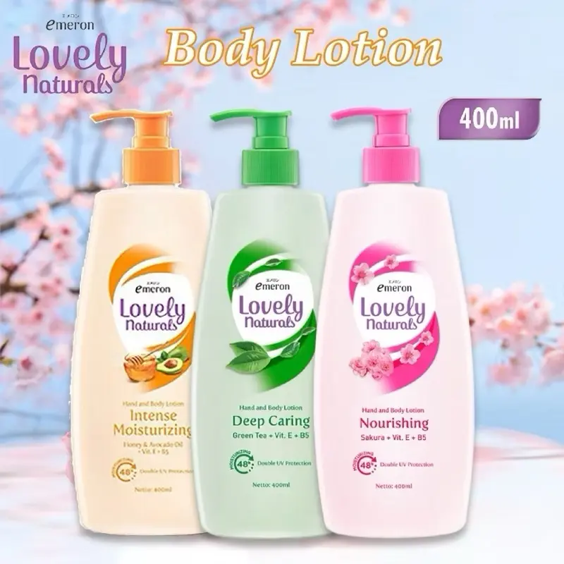 Emeron Lovely Natural Hand & Body Lotion 400 Ml