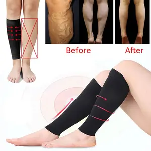 Compression Calf Leg Slimming Sleeve, Betis Langsing Korset Kaki / Pelangsing Betis Kaki Pengecil Paha Kentol Compression Calf Leg Slimming Sleeve