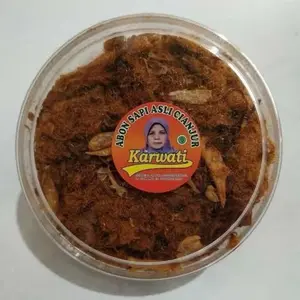 Abon Sapi Karwati Asli Cianjur Kemasan Toples