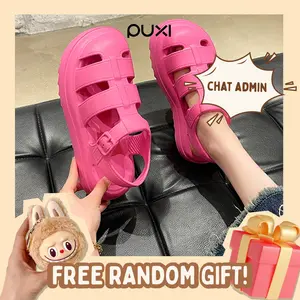 [FG] SEOLA PUXI - Sandal Tali Belakang Modis Kekinian Sendal Wanita Terbaru 2026