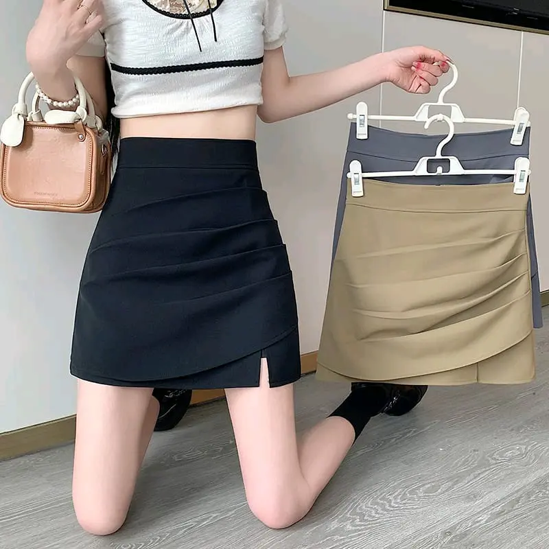 rok mini remple Pendek Dewasa Casual 2