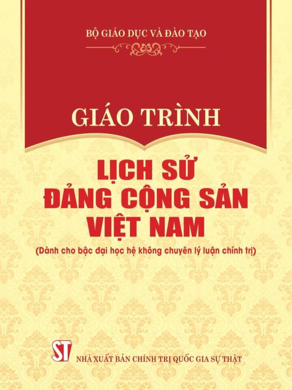 Sách - Giáo trình Lịch sử Đảng Cộng sản Việt Nam (Dành cho bậc đại học hệ không…