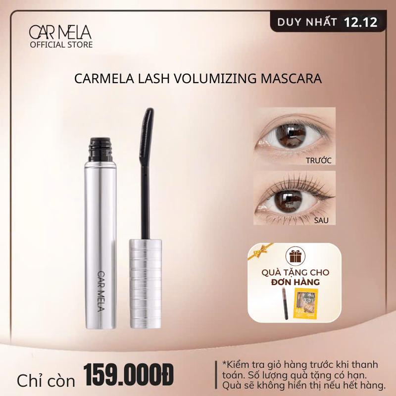 977 DEAL 12.12 Mascara Carmela chuốt tơi dài mi thiết kế đầu chản mới kháng chống nước vượt trội 3,5g