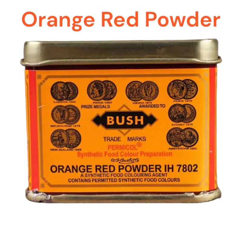 Bush Color Powder Red/Yellow / Food Preparation 100G