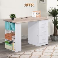 Gambar Offo Living - Meja Belajar - Meja Kerja dengan Rak Tempat Penyimpanan - RK-12050 dari Offo Living Furniture Kab. Bogor 4 Tokopedia