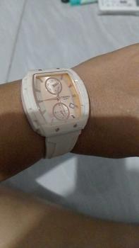 Product Review of JAM TANGAN WANITA TIERRA TR-2202 FASHION ORI TANGGAL AKTIF TALI RUBBER from F**y 0