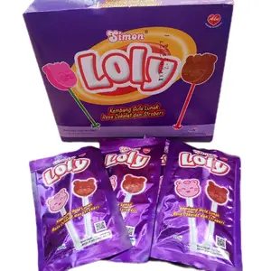 SIMON LOLY RASA COKLAT DAN STOBERY ISI 20 PCS