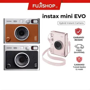 Fujifilm Instax Mini Evo Printer Foto / Instax Mini Evo Hybrid Instant Camera Garansi Resmi