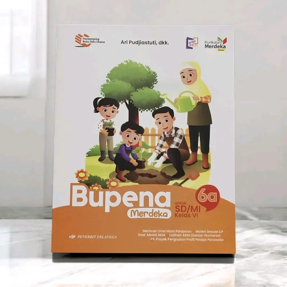 BUKU PENDIDIKAN / BUKU LATIHAN SOAL SD / BUPENA MERDEKA UNTUK SD / MI 6A / BESTSELLER