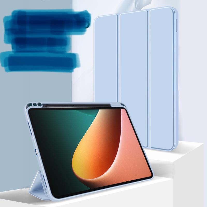 SMART CASING COMPATIBLE WITH XIAOMI COMPATIBLE WITH REDMI PAD SE / MI PAD 6 / 6 PRO 2023 / MI PAD 5/MI PAD 5 PRO / COMPATIBLE WITH REDMI PAD 10.6 FLIP CASE ADA TEMPAT PEN AUTO WAKE 5
