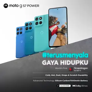 Moto G57 Power 5G - RAMBoost 24GB/256GB -  Snapdragon6s Gen4 - Antutu 625K - 7000mAh SiliconCarbon - 50MP Sony LYTIA600 - 8MP Selfie - 6.72" - IP64 GG7i MIL810H - Dolby Stereo