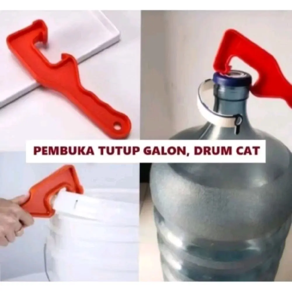 (1Pcs) Pembuka Serbaguna / Pembuka Ember / Pembuka Galon