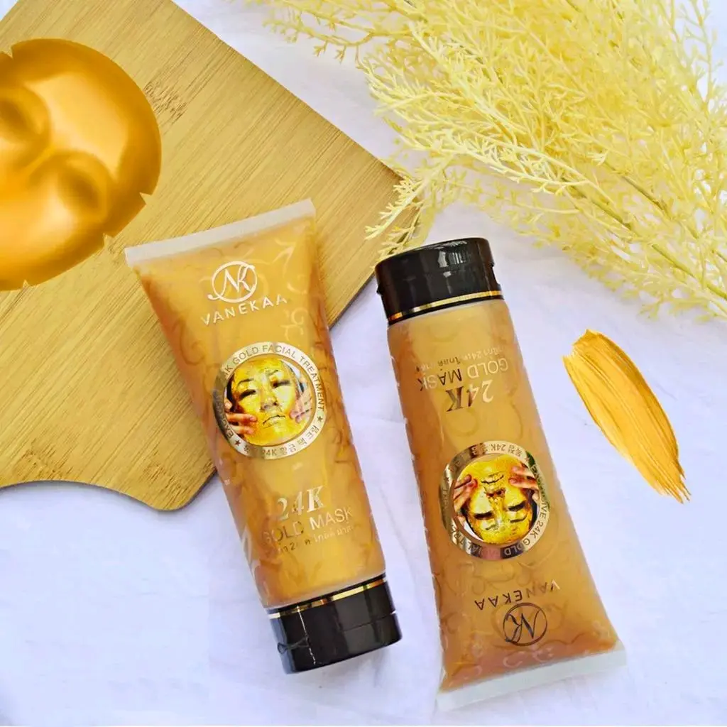 24k gold mask l glutathione Korea 24K Gold Facial Face Mask L-Glutathione (220 ml)
