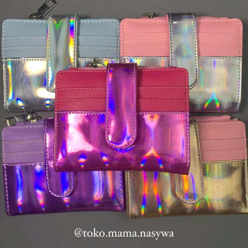Dompet Wanita HOLOGRAM| HOLOGRAM WALLET Kartu Kulit Uang 3
