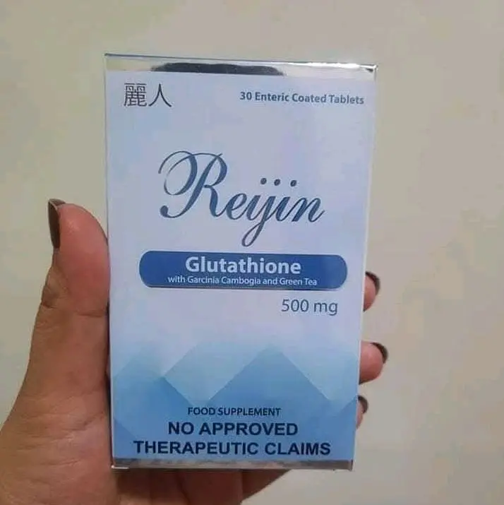 Reijin Glutathione (1 box 30 tablets ) with Garcinia Cambodia and green tea Supplement Healthcare 500 mg