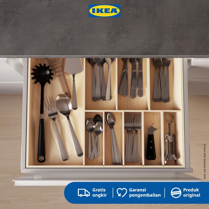 Gambar IKEA UPPDATERA Baki Tempat Pemisah Peralatan Makan Bahan Bambu 52x50cm dari IKEA Indonesia Kota Administrasi Jakarta Timur Tokopedia