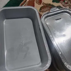 Alumunium Foil Tray AX 350 + Tutup Macaroni Schotel Lasagna Spaghetti Brulee Mentai Rice Dimsum Mentai isi 125 pcs