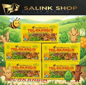 SIDOMUNCUL TOLAK ANGIN CAIR 12 Sachet - HARGA GROSIR Termurah Stok Terbaru Masuk Angin