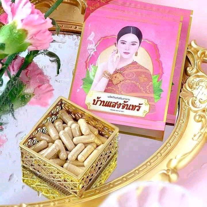 (Che tên SP) 30V 3 túi Viên uống thảo dược tăng vòng 1 Thailand