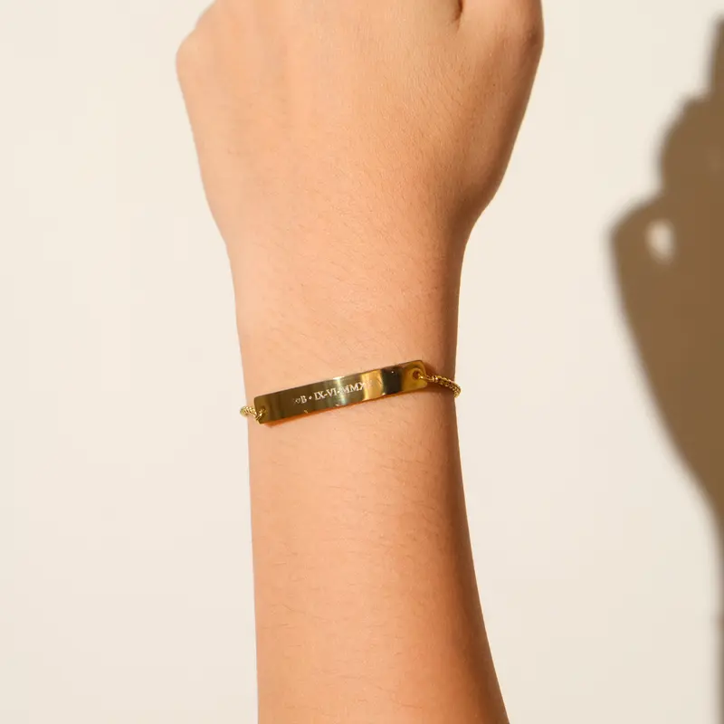 Sweetbling • Gelang Custom Nama • Naila Drawstring Bracelet • Anti Karat 5
