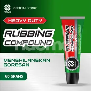 PRIMO Rubbing Compound Heavy Duty 60 gr kompon poles penghilang baret goresan kasar body mobil motor