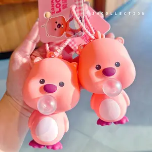 Gantungan Boneka Loopy Blow Bubble Chain Bag Gantungan Kunci Tas Gantungan Mainan Gelembung Lucu