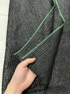 Paranet 75% Lebar 3 meter (Grade A) untuk Peneduh / Jaring Hitam Rajut V Tebal 90 % untuk Penahan Panas Sinar Matahari Shade Shading Net Tirai Outdoor