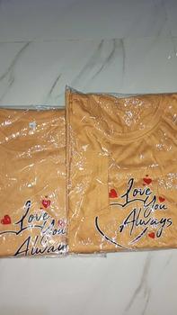 Product Review of (HARGA SUDAH DAPAT 2 BAJU) Kaos Couple LOVE YOU ALWAYS Lengan Panjang Bahan Katun Soft Sablon Printing Digital DTF Distro Cewek cowok Pasangan Oblong Dewasa Lembut Wanita from s**. 0