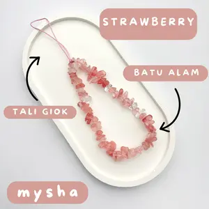 Gantungan Hp Phone Strap Aesthetic Tali Lucu Beads Kpop Case Korea Bag Charm Manik Manik Handphone Hape Tangan