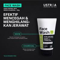 Gambar Sabun Wajah Ustraa Face Wash Neem & Charcoal untuk Kulit Berjerawat dan Berminyak - Membersihkan, Muka - Ustraa Face Wach dari oppa bewok Kab. Bekasi 2 Tokopedia