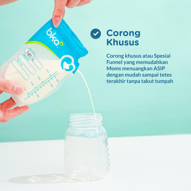 Kantong ASI BKA 120ml isi 30 Pcs/Box - Plastik ASI Double Thermal Sensor Technology 6