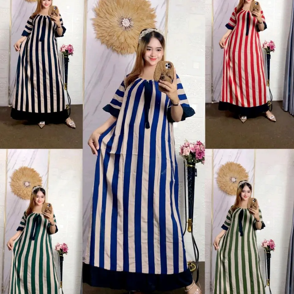 LALISA DRESS FUJI SALUR DASTER KEKINIAN KERUT DADA RAYON PREMIUM
