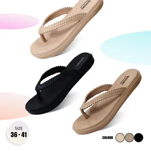 Sandal Jepit Model 721M Wanita Dewasa Bahan Karet Anti Slip