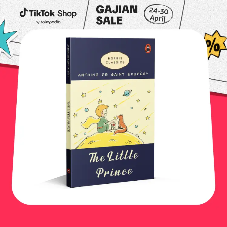 [Norris Book] Buku Novel - The Little Prince by Antoine de Saint Exupery - Novel Berbahasa Inggris