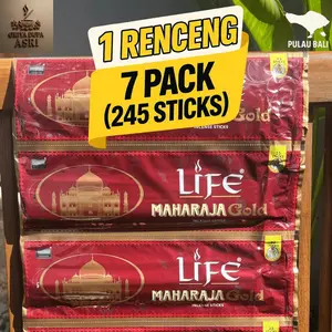 Dupa Maharaja 1 Renteng 7 Pack Aromaterapi Life, Cycle, Tulasi