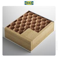 Gambar IKEA LACK Meja Kecil Samping Sofa Hitam-Cokelat Minimalis 55x55 cm - Hitam-Cokelat dari IKEA Indonesia Kota Administrasi Jakarta Timur 5 Tokopedia