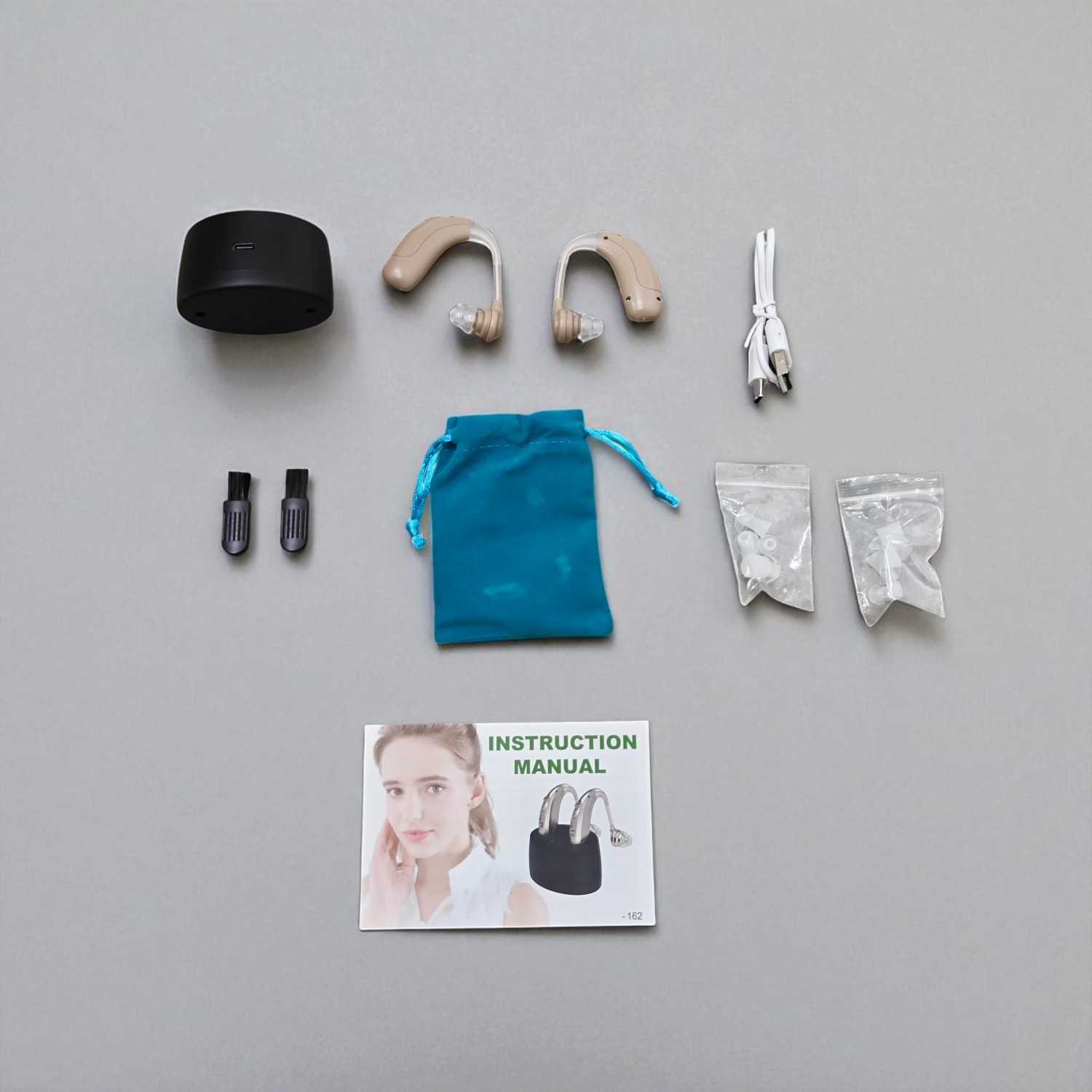 MIME Alat Bantu Dengar Telinga Earphone Hearing Aid Amplifier - Z-162
