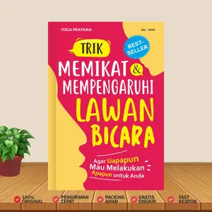 (READY STOCK) Trik Memikat dan Mempengaruhi Lawan Bicara - Buku Psikologi Buku Pengembangan Diri Best Seller