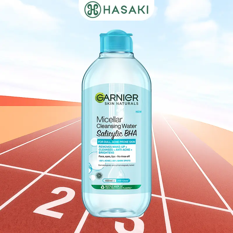 Nước Tẩy Trang Garnier Dành Cho Da Dầu Và Mụn 400ml | HASAKI BEAUTY