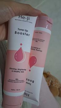 Product Review of [He-Ji] Tone Up Booster 100ml - Glowing, Brightening and Healthy Skin from ᴬ**_ 0