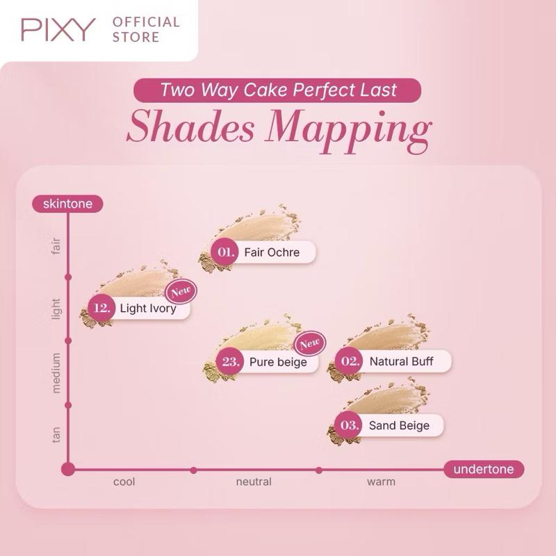 REFILL BEDAK PIXY PINK - TWO WAY CAKE PIXY PERFECT LAST 2