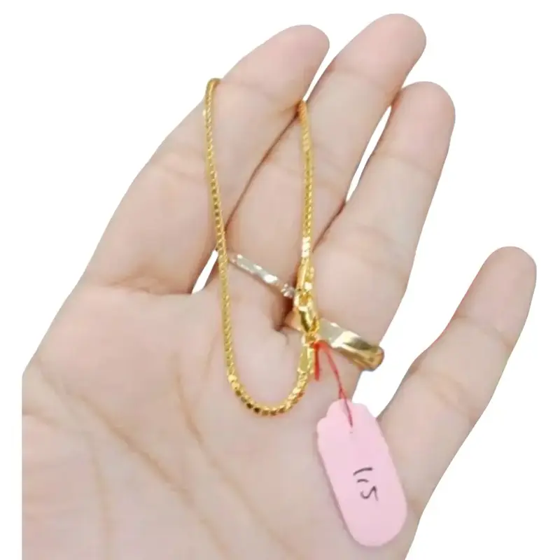 Gelang Tangan ITALY Titanium Gold Perhiasan Fashion Trendy Masakini Terlaris ANTI LUNTUR Bracelets 0
