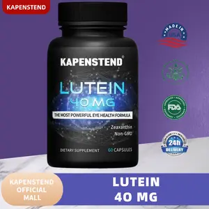 KAPENSTEND Lutein 40 mg Kapsul 60 Capsules Meningkatkan Penglihatan Melindungi Mata dari Kerusakan Cahaya Biru Non-GMO Zeaxanthin