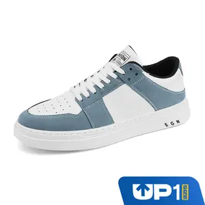 Luckyfanstore Sepatus Pria Fashion Sport Casual Running Shoes Sneaker  Kasual - D6