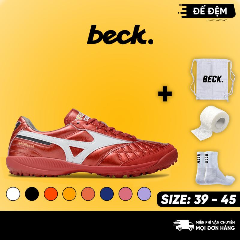 Giày Bóng Đá Morelia M8 Đế Đệm, Đế Đinh TF, Bám Sân, Các Màu Sắc, Sân Cỏ Nhân Tạo