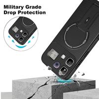 Gambar Case for Infinix Note 60 / Note 60 Pro 5G Softcase CARBON MAGNETIC KICKSTAND Casing Case Hp - MATTE BLACK, INFINIX NOTE 60 dari Drawacc Kota Administrasi Jakarta Barat 4 Tokopedia