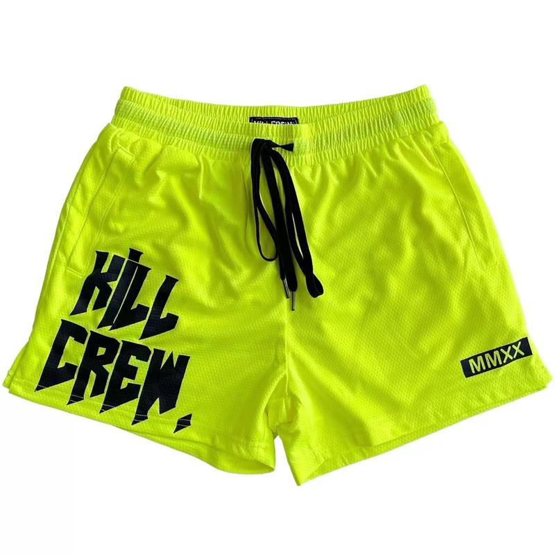 Product Introduction of [6 Colors] Men's American Trend Star Printed Street Casual Shorts Hip Hop Quick Dry Basketball Short Pants 3